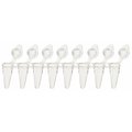 Scientific Specialties UltraFlux Low Profile PCR Tubes, White, 960/PK 249970